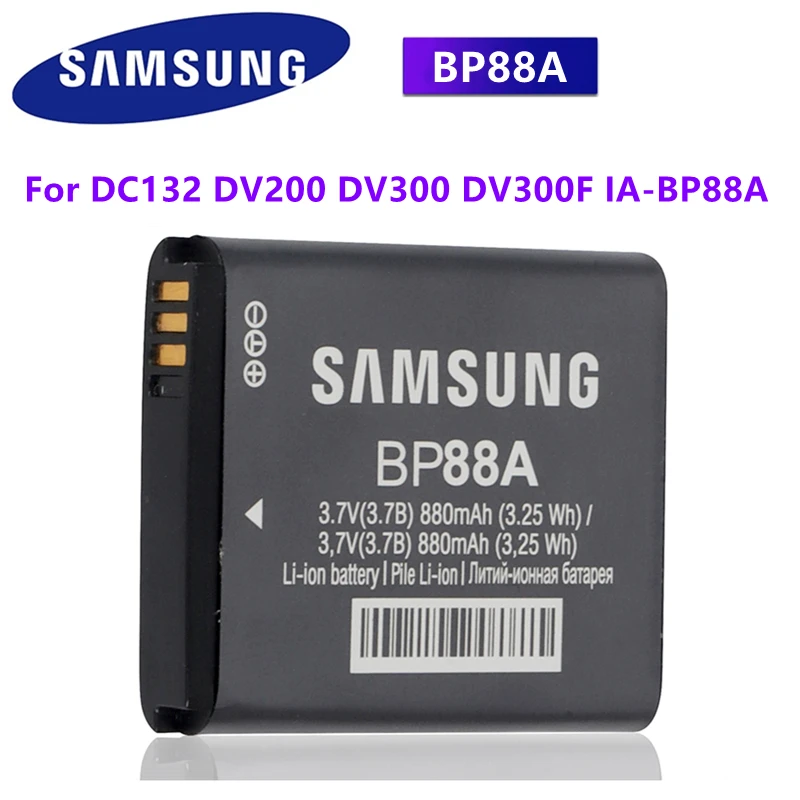 SAMSUNG Original Replacement Battery For Samsung BP88A +DC132 DV200