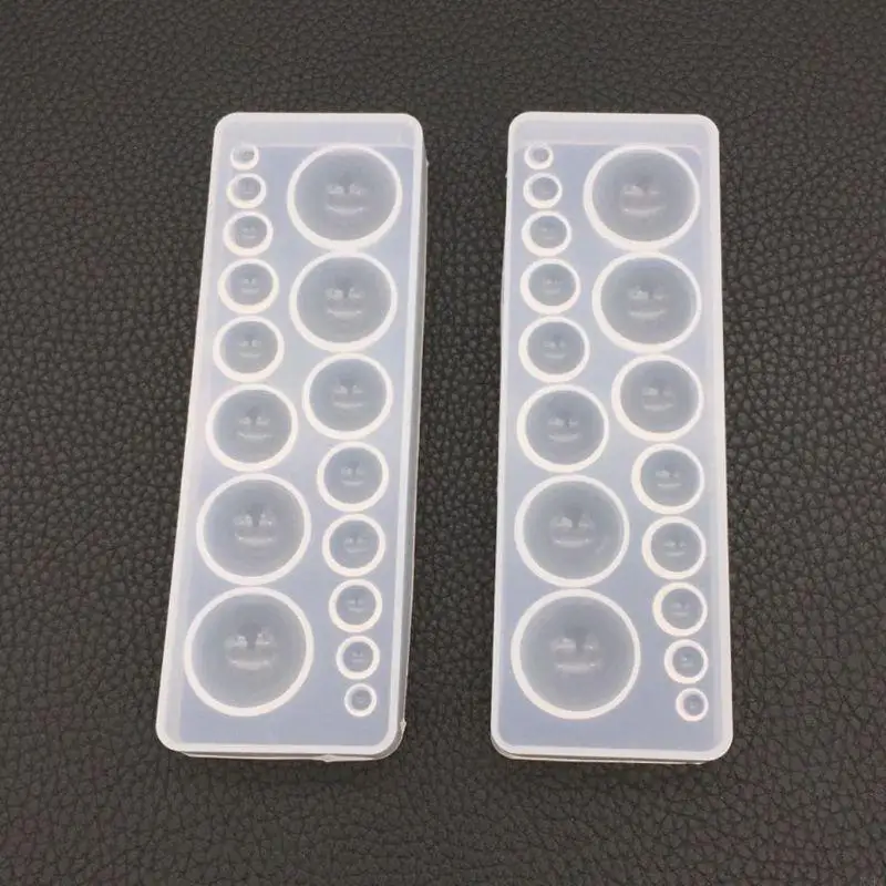 KXRC Silicone Molds Resin Epoxy Resin Casting Molds Round Mould for DIY Production