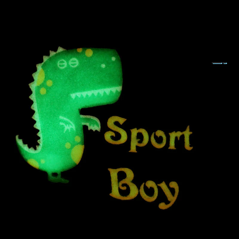 Children's Gloves Cartoon Fluorescence Outdoor Cycling Dinosaur Sports Warm Winter Spring Skiing Windproof Gloves Boys Girls 2