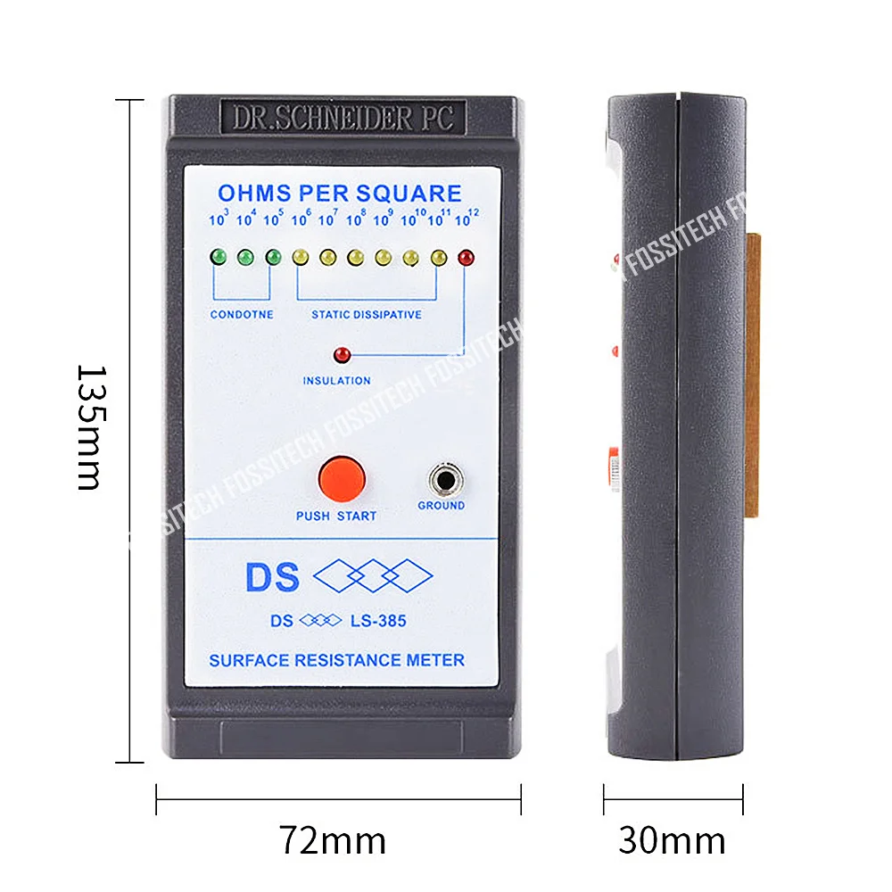 【未使用！】ARES レスター RULER sensitivity 8.6 ML LS-385 Surface Resistance Tester Static Pad Antistatic
