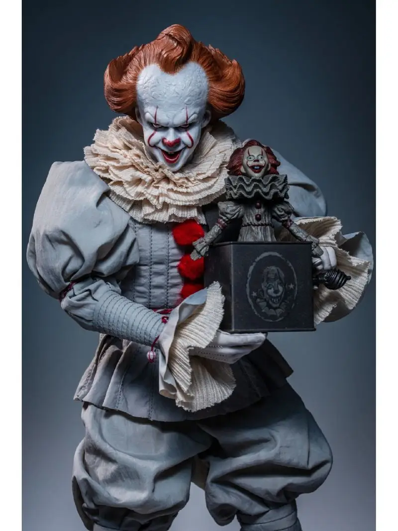 In Stock Original Hottoys 1/6 Mms555 Clown Back 2 It Clown Pennywise Action  Figure Doll Collection Model Hobbies Toys Gifts - AliExpress