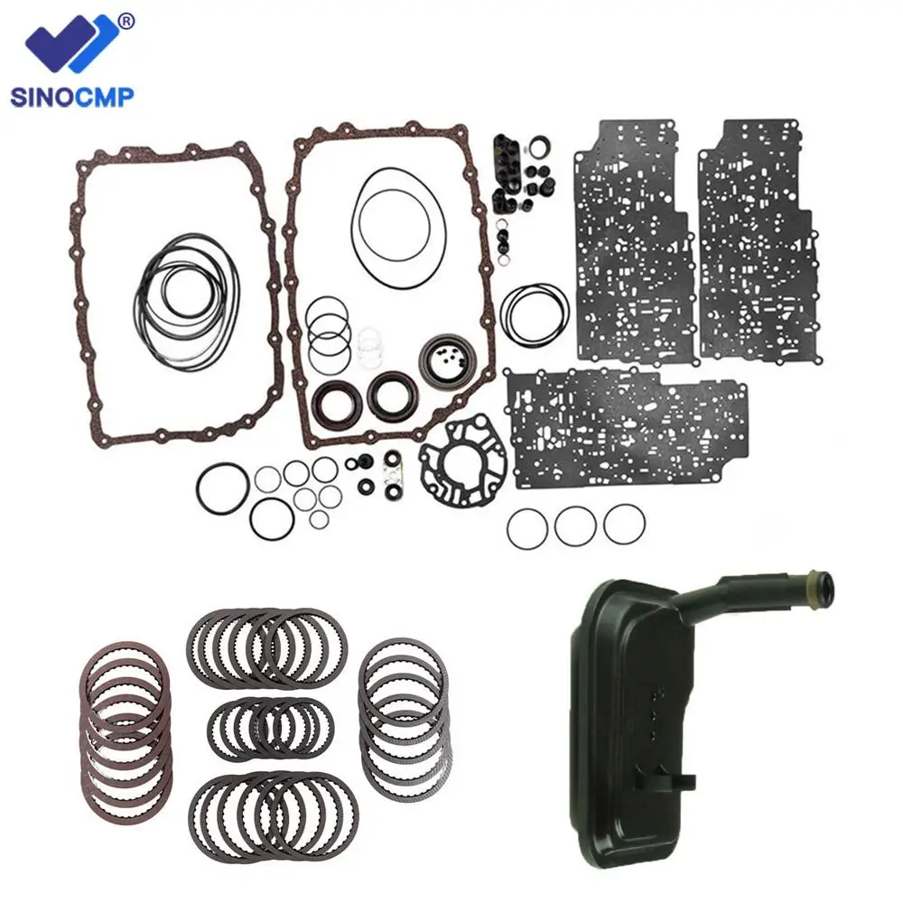 

Transmission Rebuild Kit with Gaskets Friction Filter 6L90 6L90E 6L80 6L80E fits ESCALADE STS-V EXPRESS 1500 2500 3500 4500