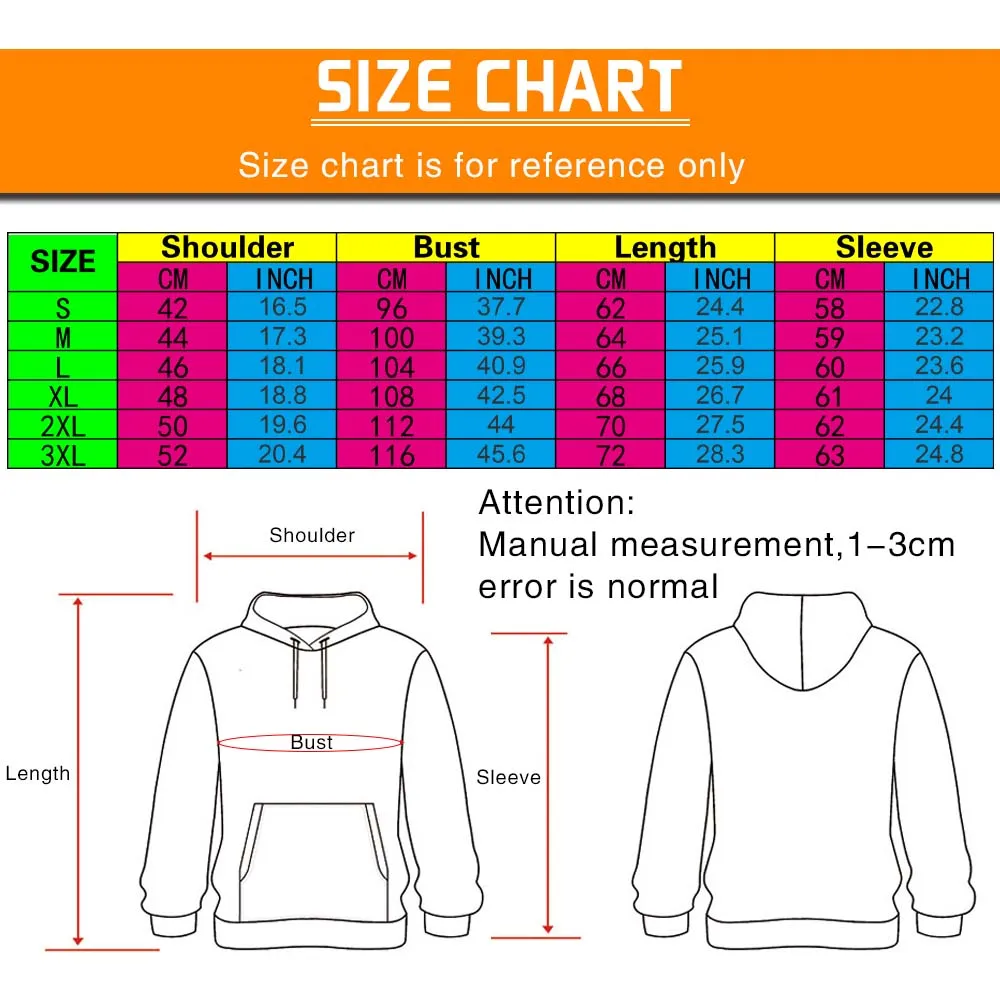 Description Picture 2 of itemNew Fashion Trend Men's Hoodie Loose Pocket Sweatshirt White Animal Series Printed Pattern Casual Hip Hop Hoodie Sweatshirt