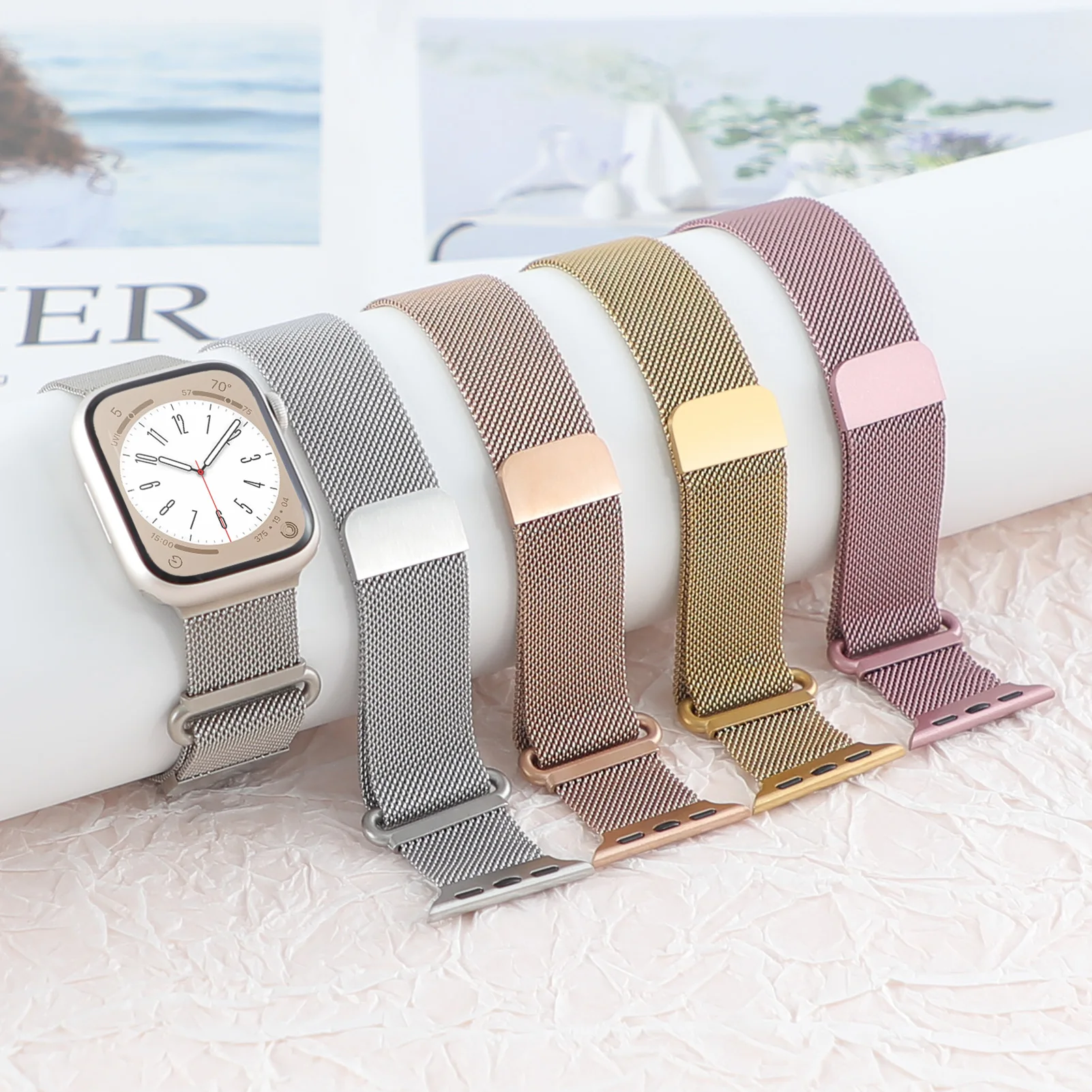 Magnetic Loop Strap for Smartwatch – Elegant and Adjustable Bracelet Band