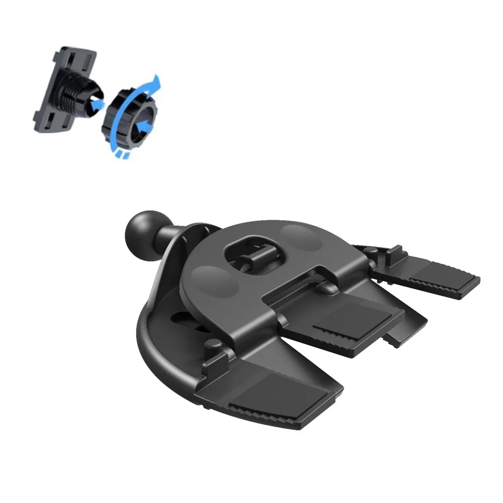 Untoom Universal Car CD Slot Mount Base 17mm Ball Joint Mobile Phone Holder for Cell Phone GPS Support Car Bracket