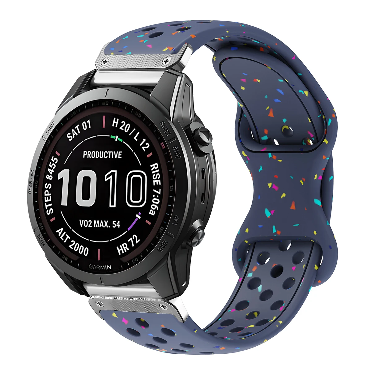 Quick Fit Silicone Sport Strap - Versatile Size Options