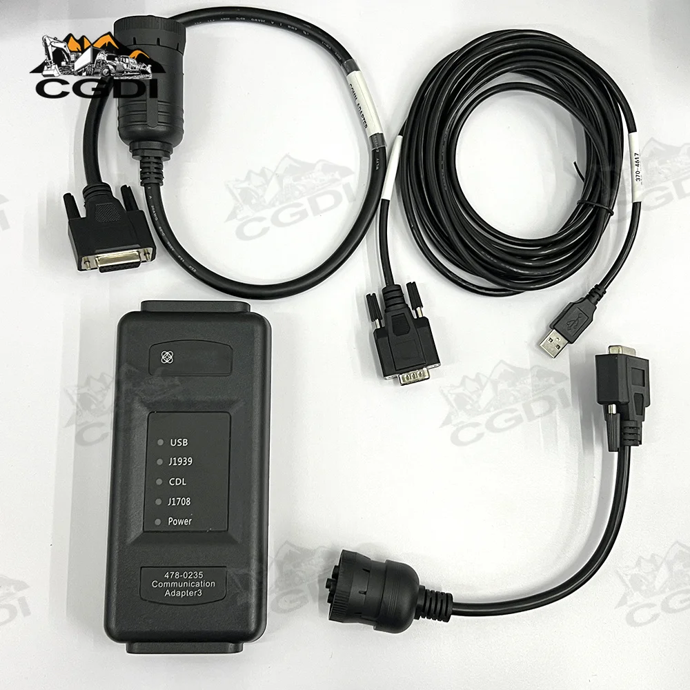 

Auto Diagnostic Tester 478-0235 Communication Adapter 3 Diagnosis Tools Heavy Duty Scanner EST 2019C 2021B Programmer