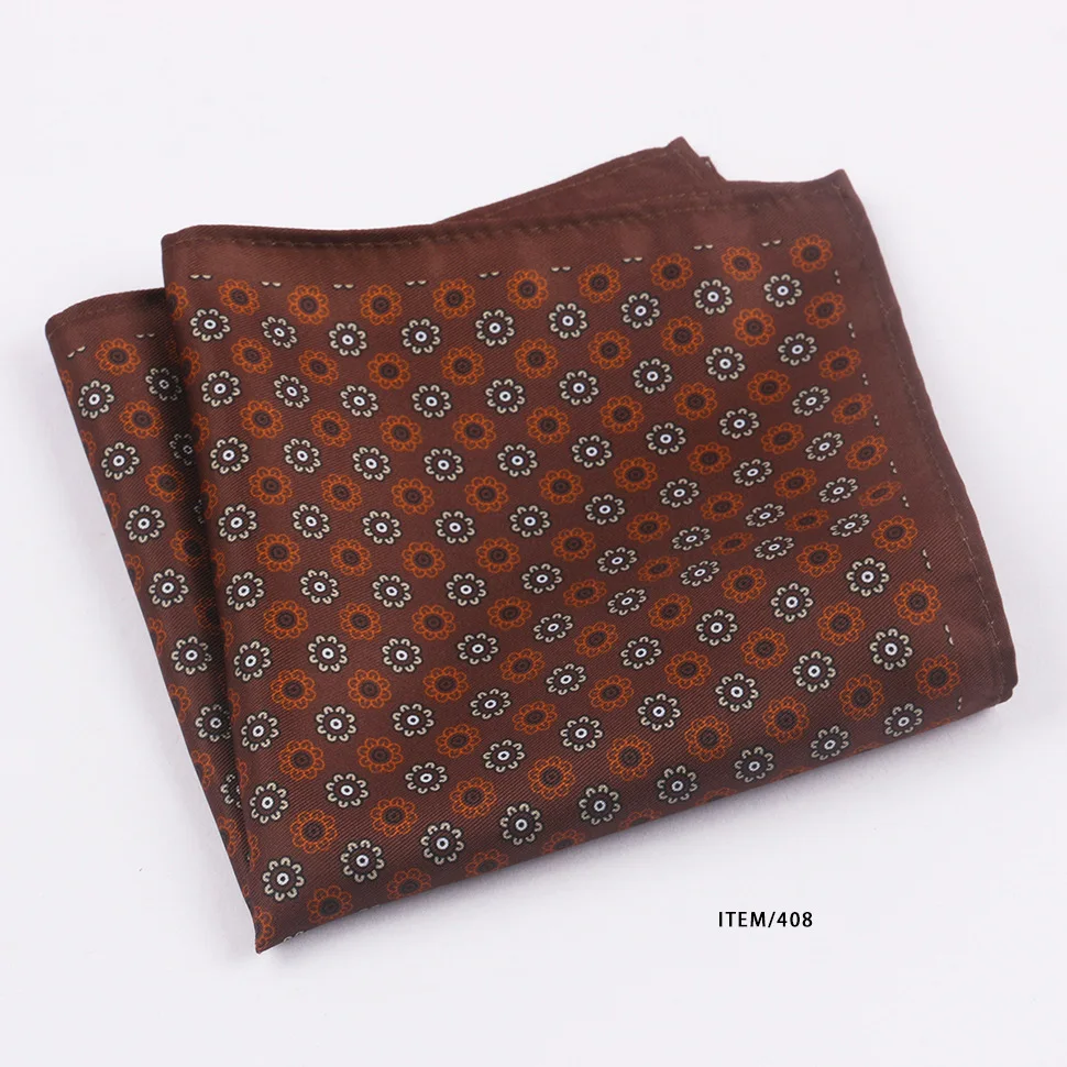 Herren-Anzug-Taschenschal mit Yanhui-Druck, Retro-Muster, Britischer Stil, Schlichte Business-Krawatte, Hochzeitsdekoration – Detail 10
