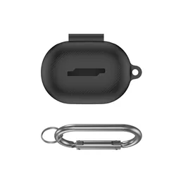 Silicone Shockproof Earbuds Protective Case Cover (Black)