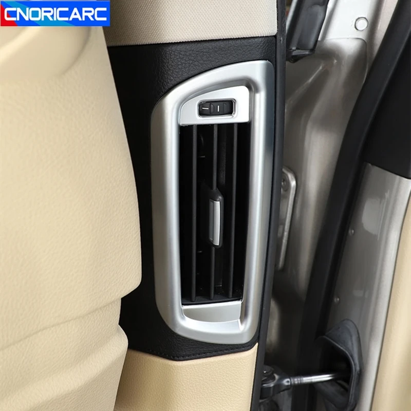 

Car B Pillar Air Conditioner Outlet Frame Cover Trim For BMW 7 Series F01 F02 2009-2014 AC Vent Interior Accessories Stickers