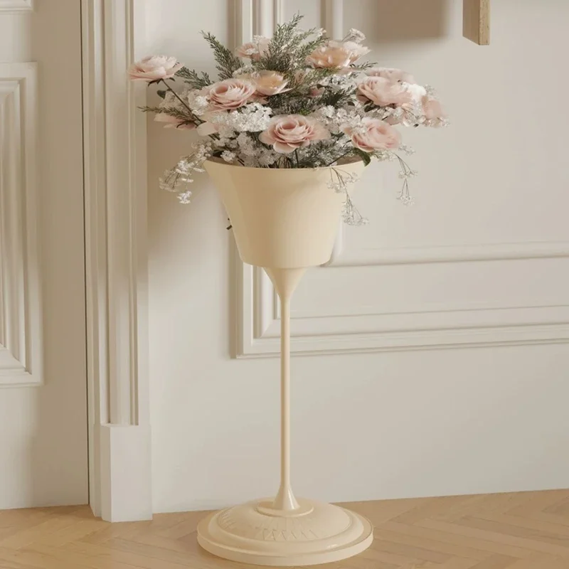 

Light Luxury Pots for Plants TV Cabinet Beside Sofa Flower Stand Multi-function Rack for Plants Versatile Scene Indoor Garden