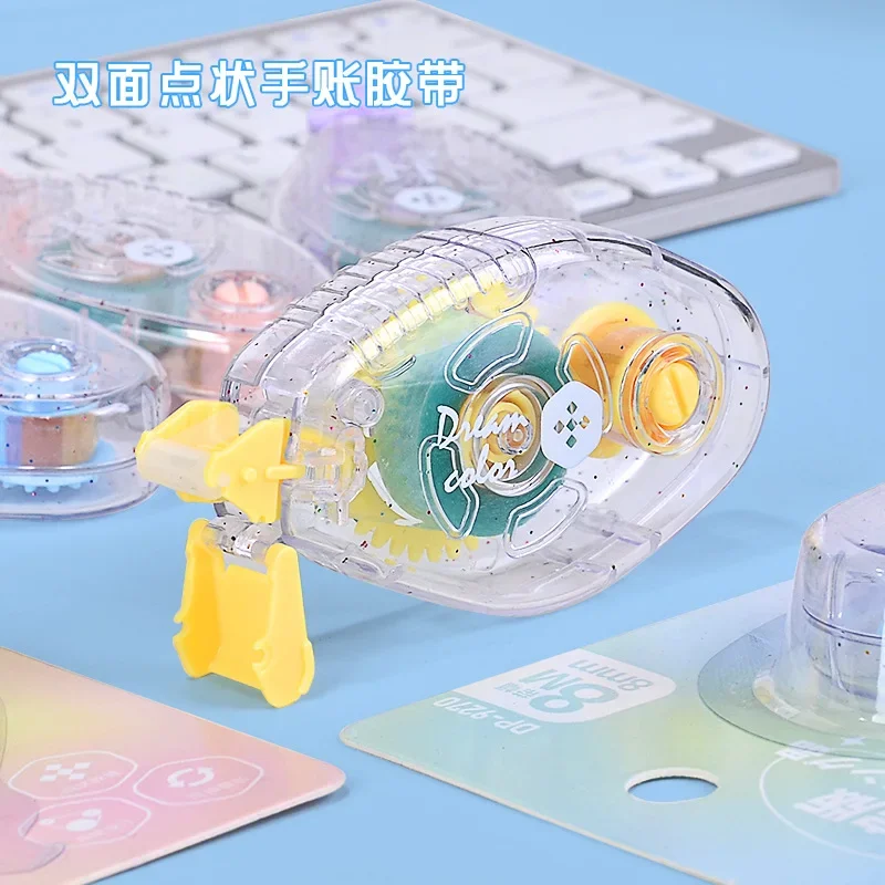 8M Dot Glue Correction Tape Ins Korea Creative Gradient Solid Color Correction Tape Student School Stationery