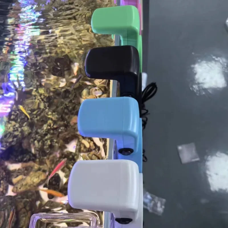 USB Aquarium Cooling Fan, Mini Silent External Temperature Control System for Reptile Terrarium Tank, Hydration Misting Climate