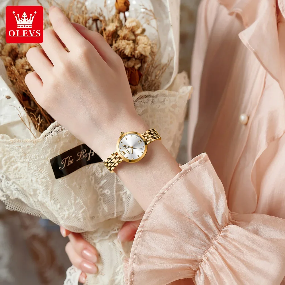 ساعات OLEVS الفاخرة ذات العلامات التجارية الأعلى ل...