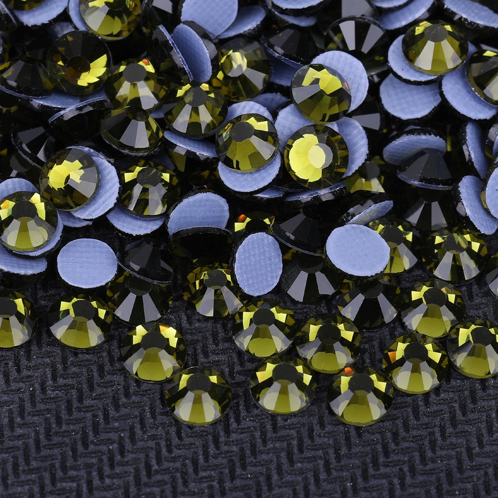 thumbnail image 1 of Diamantes de imitación de cristal SS6-SS30 multicolor de VC con fijación en caliente, con parte posterior plana, para planchar, para decoración de ropa y telas de uñas, 1 of 5