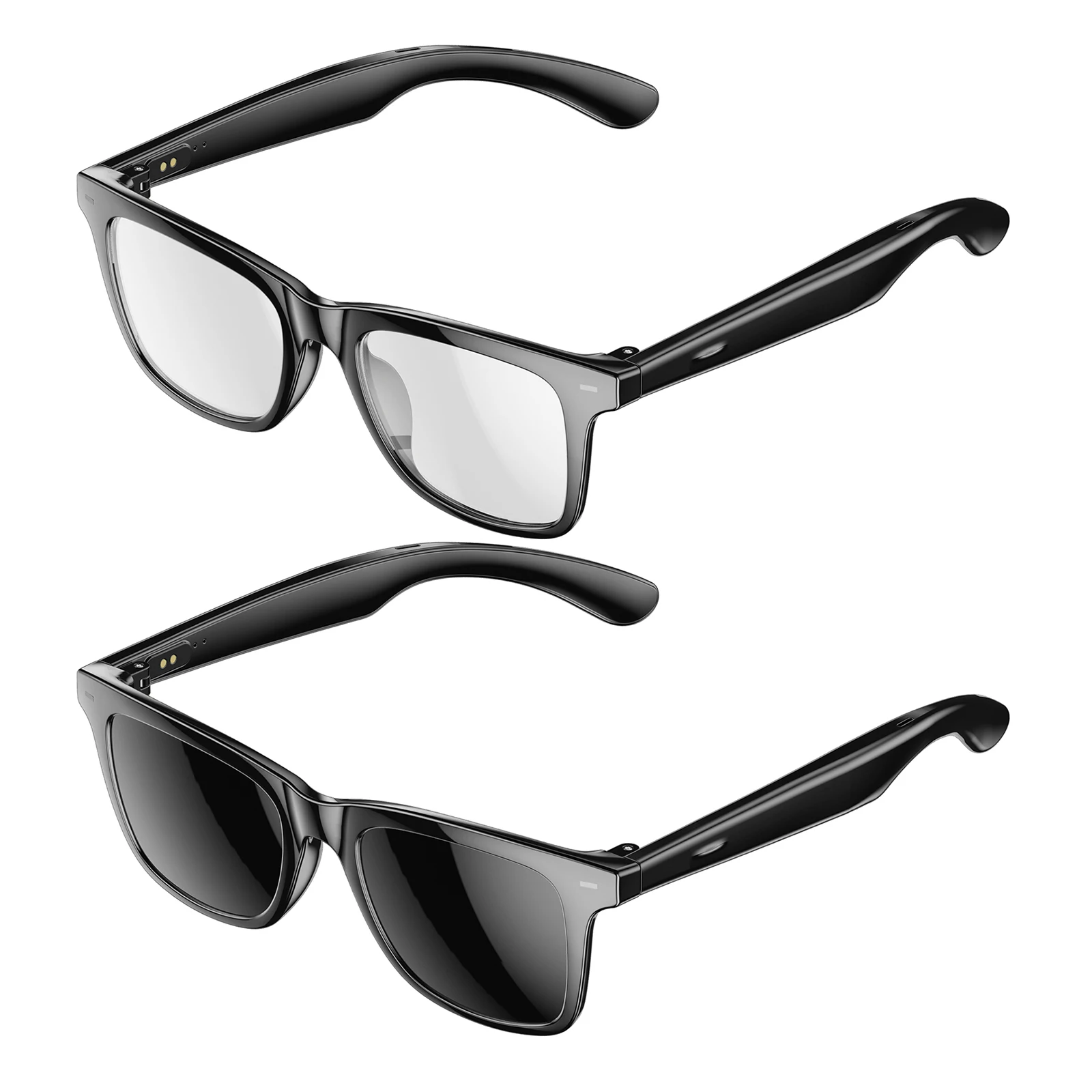 Wearable Tech Glasses Music Control Smart Wearable Headset Voice Assistant with BT 6.0 Open Ear Speaker Universal for Men Women - 6