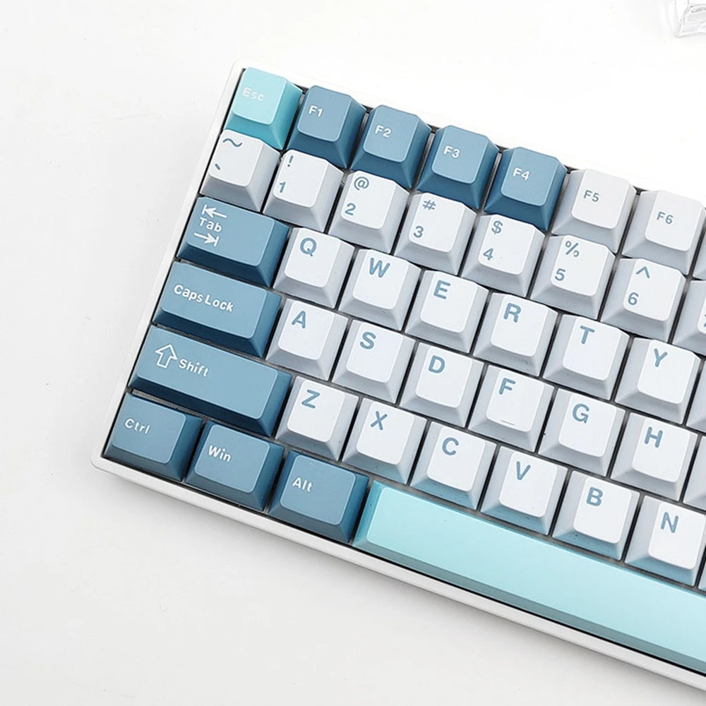 Teclado Mecânico Keycaps Pbt Cereja 60 70 80 90 104 mx Gateron Outemu Panda Kailh Switch 125 Chaves