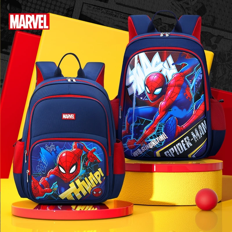 Disney & Lianzhong Children's School Bag Spider-Man Boys' Lightweight Backpack Student Large Capacity Backpack