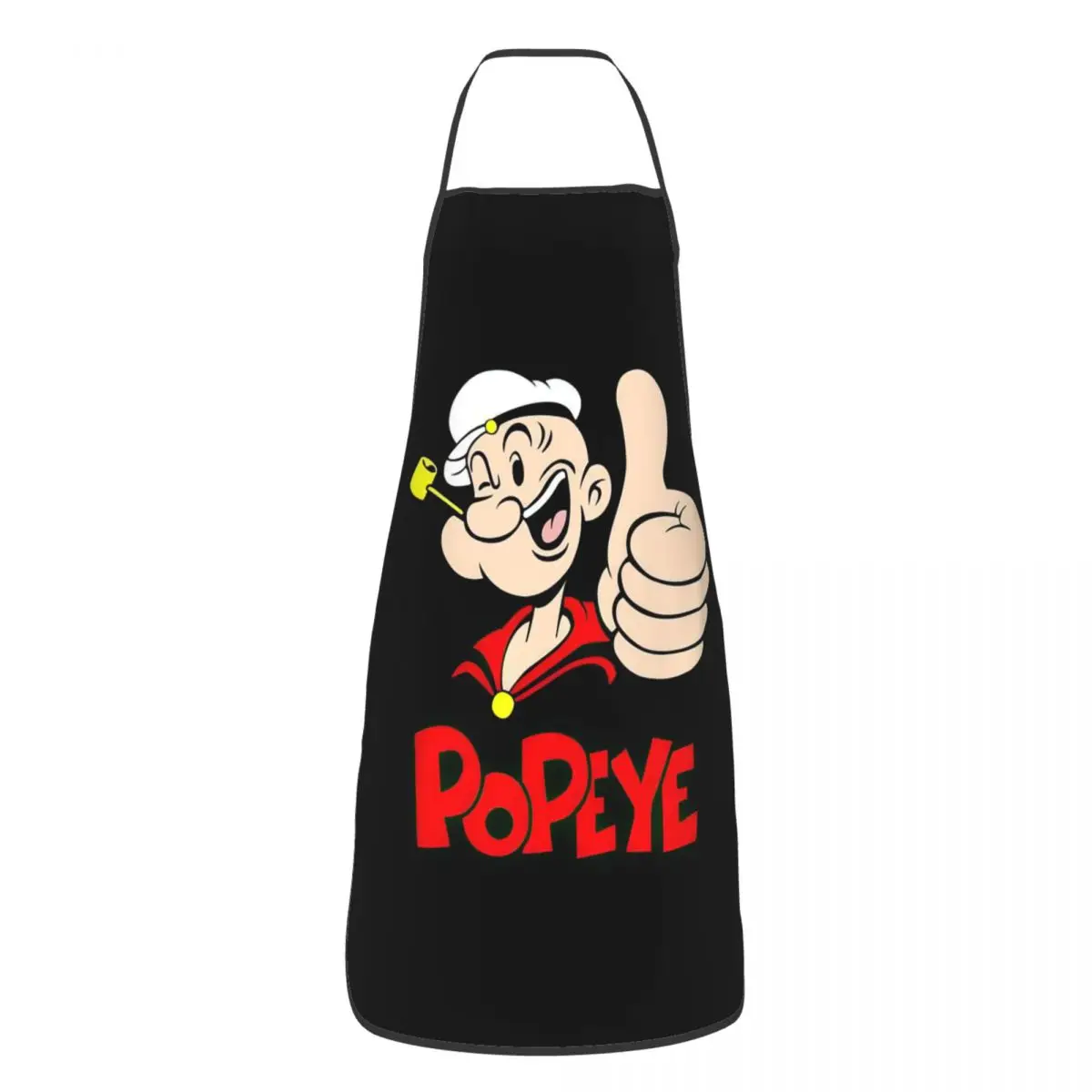 Unisex Comics Sailor Popeye Grembiule Adulto Donna Uomo Chef Tablier Cuisine For Kitchen Cooking Cartoon Baking