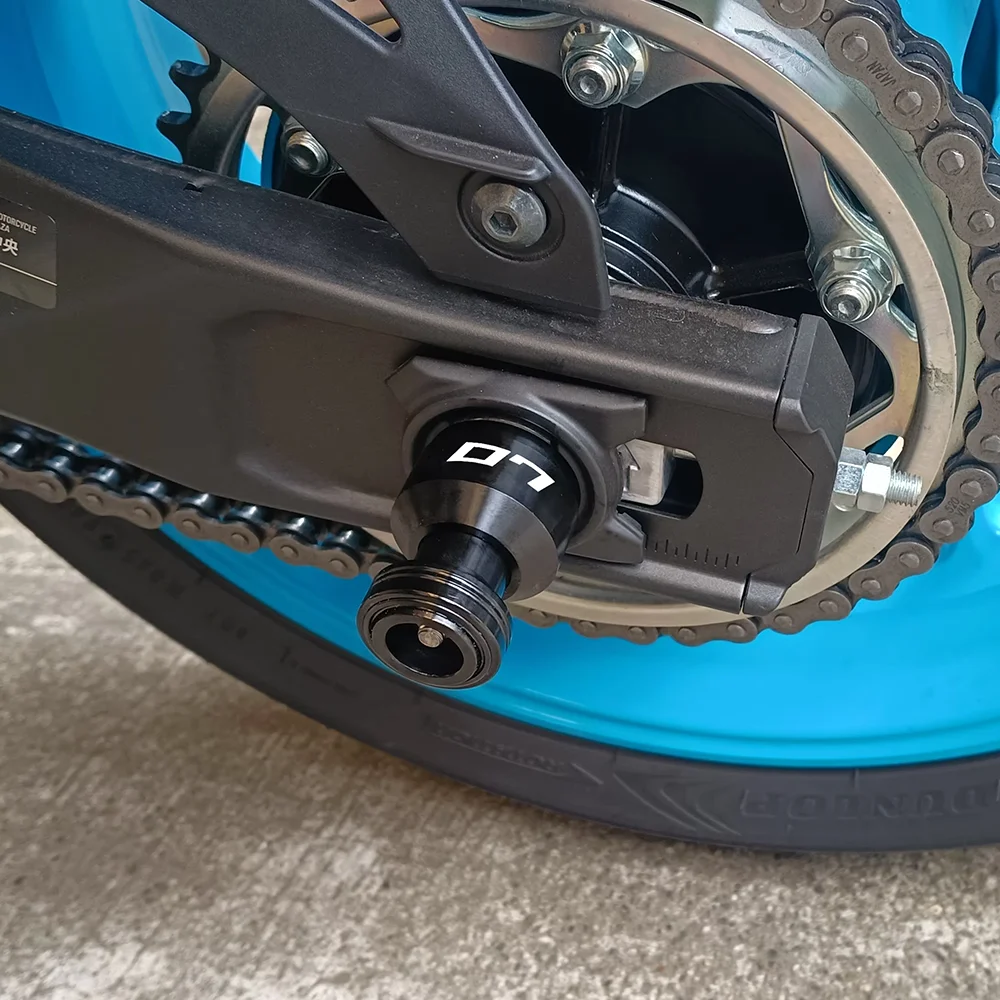 para Yamaha MT-07 FZ-07 MT07 FZ07 XSR700 2014-2021,Accesorios De Motocicleta,Tornillos De Soporte De 6 MM,Carretes Deslizantes De Brazo Oscilante De Aluminio CNC Brazo Oscilante (Color : Naranja