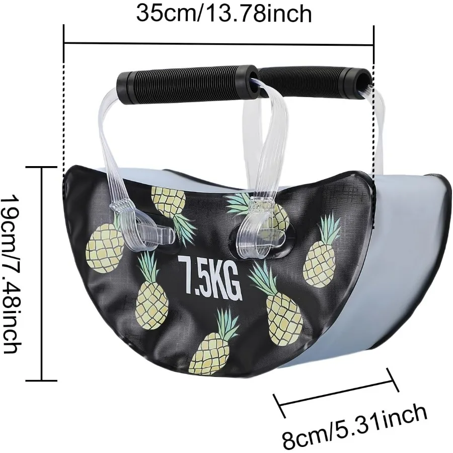 Travel Dumbbells, Water Filled Dumbbells Set, Fitness Exercise Dice 15 lbs, Portable Fitness Equipment, Fun for Strength Trainin