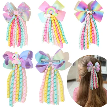 Unicorn Hair Clips 1