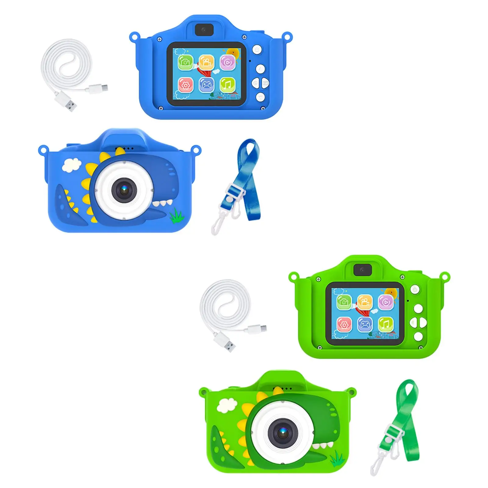 Kids Camera Photo and Video Camera Durable Unique Children Camera for Girls Kids 3-8 Years Old Boys Children Birthday Gifts