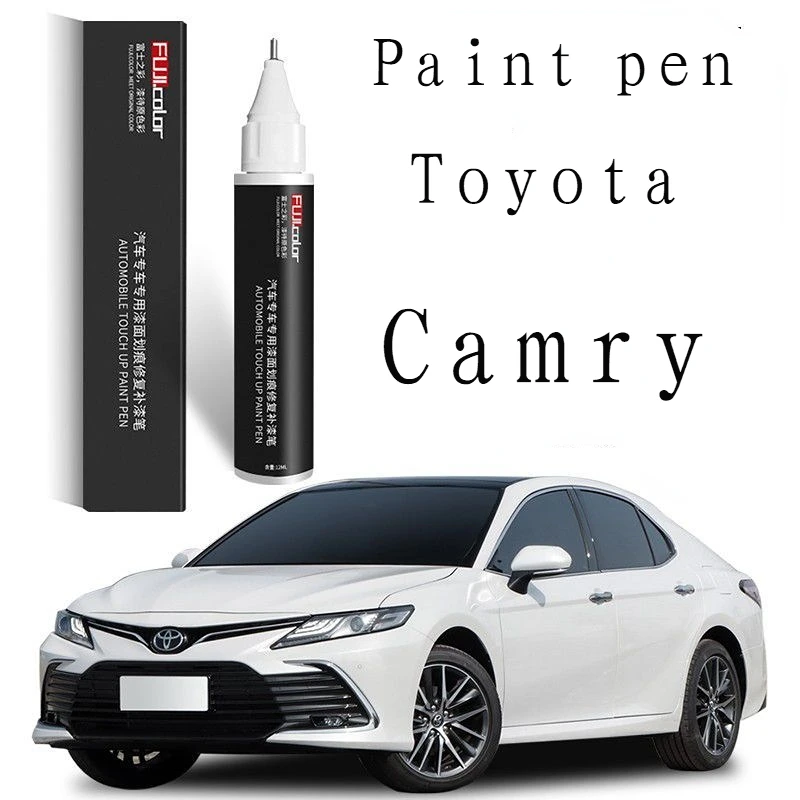 Pluma de reparación de arañazos de pintura de coche para Toyota Camry,  accesorios de pluma de retoque de coche, blanco, negro, rojo, azul -  AliExpress