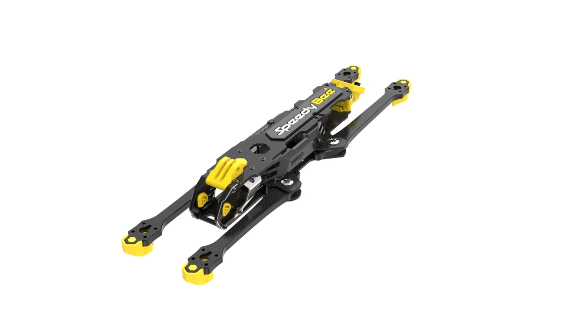 SpeedyBee Mario Fold 8 Inch Long Range FPV Frame, Folding Carbon Fiber Frame for