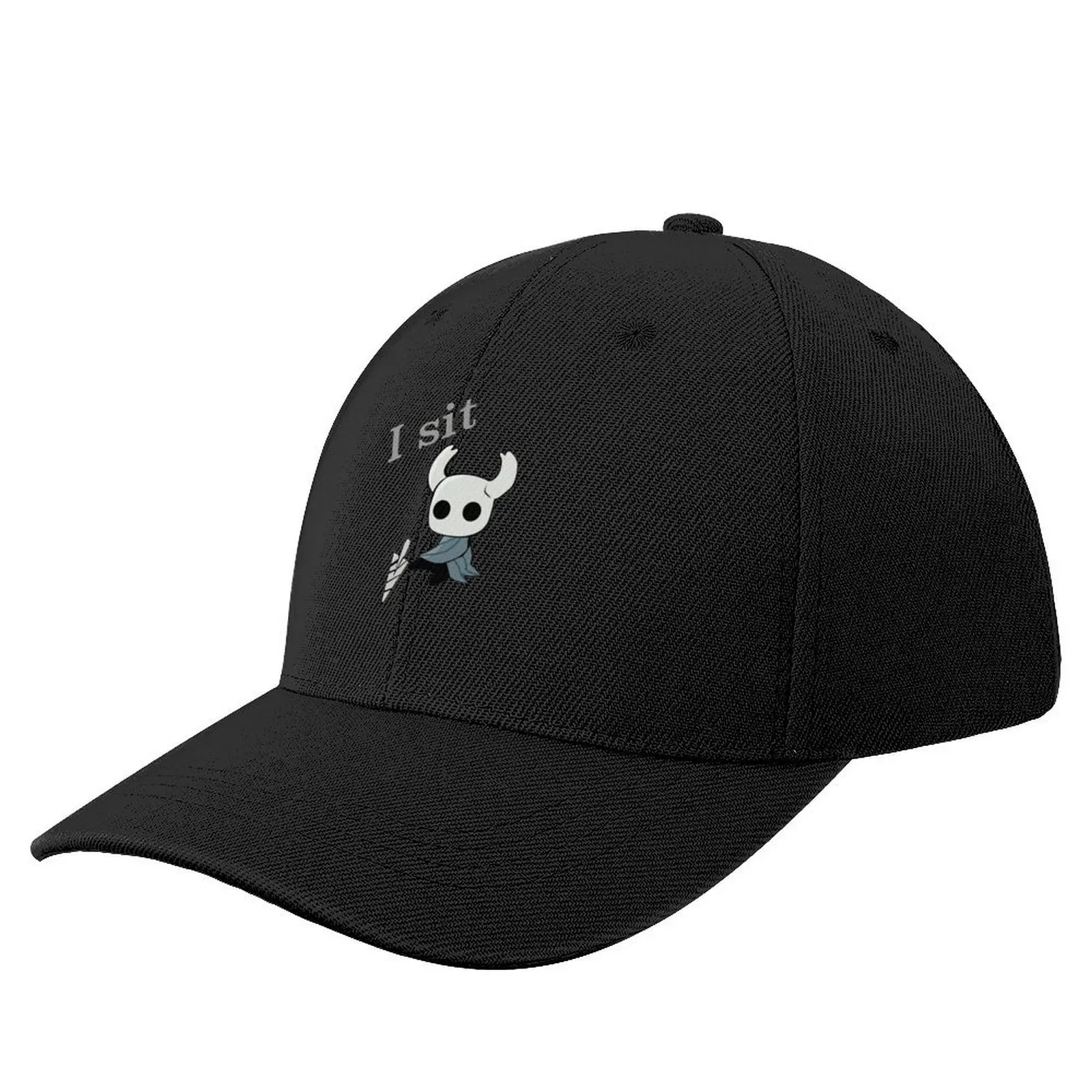 

Hollow Knight: I sit Baseball Cap Fashion Beach fashionable Anime Hat Luxury Man Hat Men Caps Women's