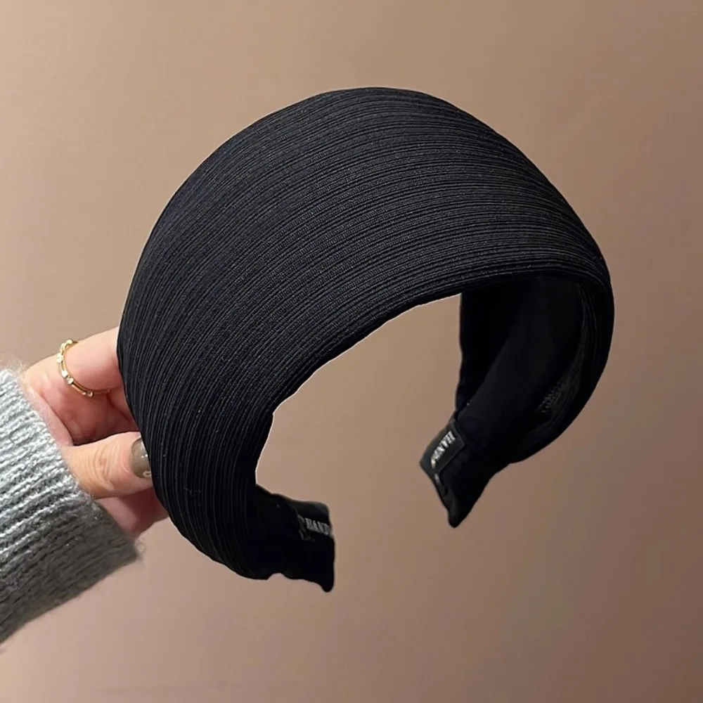 Wide Edge Hair Hoop - Solid Color Hairband