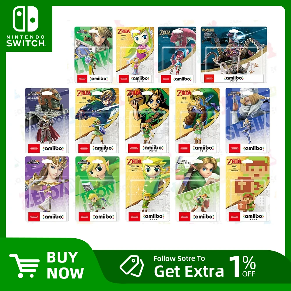 Nintendo Switch Legend Of Zelda Age Of Calamity Amiibo Legend Of