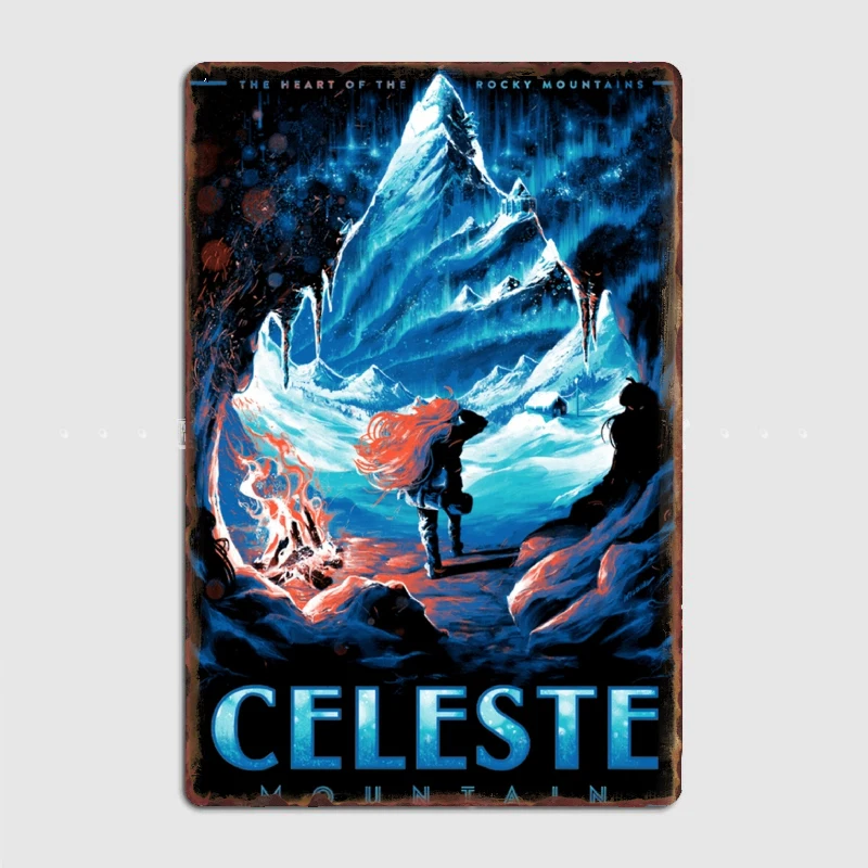 

CELESTE Metal Plaque Club Home Club Bar Funny Wall Decor Tin Sign Posters