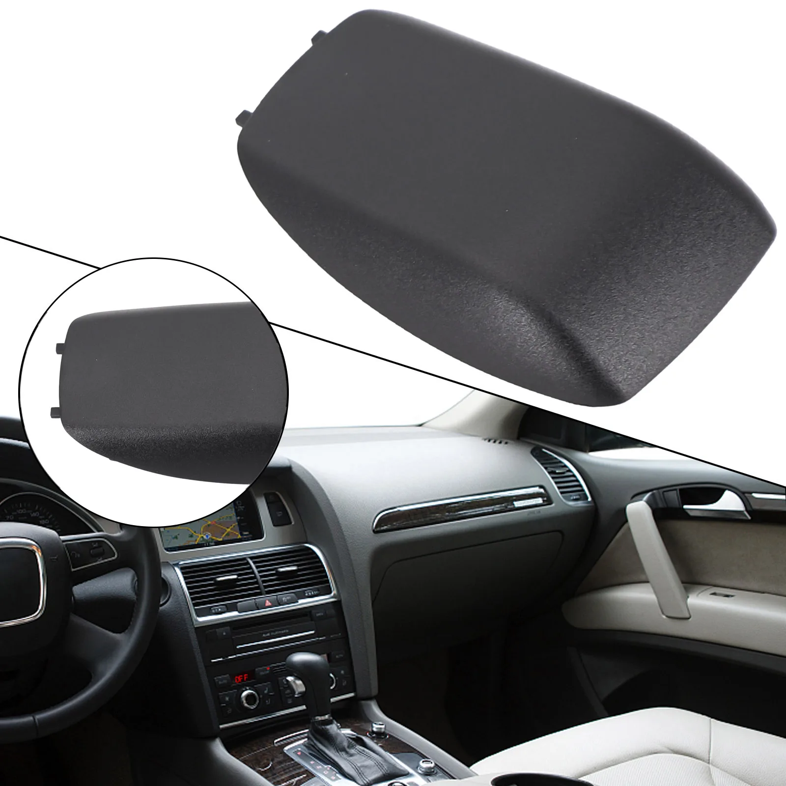 

1Pc Matte Black Car Smart Key Case Cover Rear Cover Protector Fits For Mercedes-Benz C E S Class GLE ABS Plastic Car Accessories
