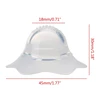 2Pcs for Nano Silver Silicone Nipple Corrector Petal-Shaped Extractor Suction 6
