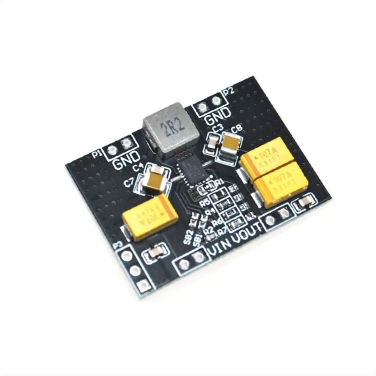 (A23G) TPS63020 자동 벅-부스트 스텝 업 다운 전원 공급 장치 모듈 리튬..