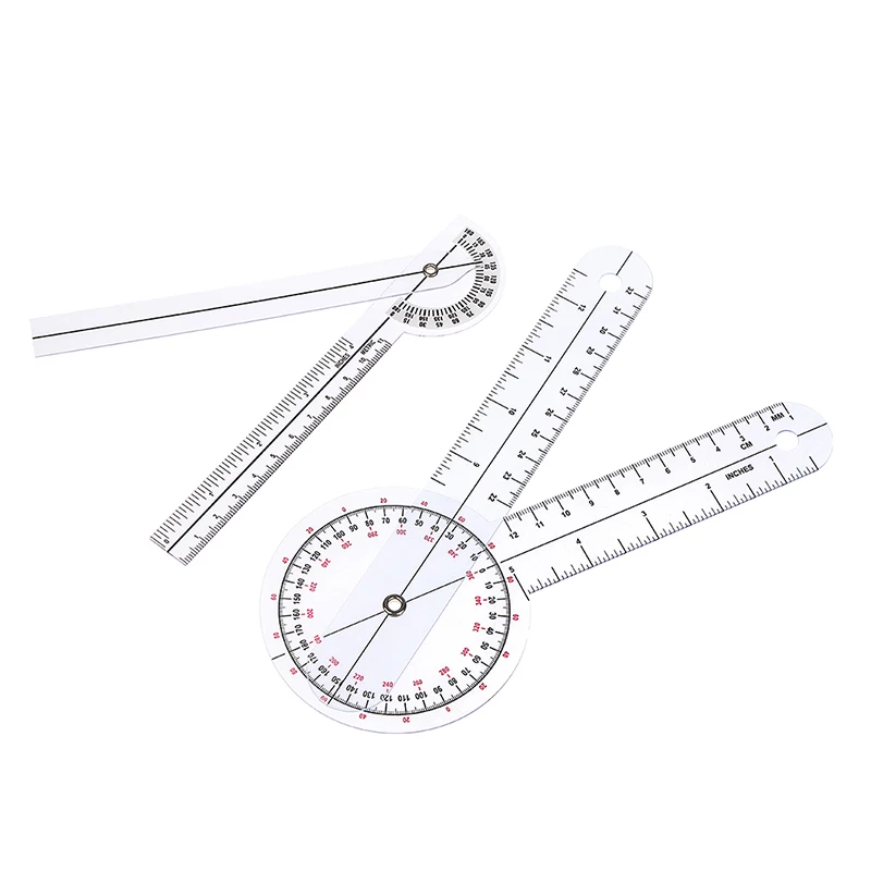 6 8 Inch Goniometer Rule Medical Joint Ruler Calibrated Orthopedics Angle Rule To Measure Joint Angles For Physical Therapists