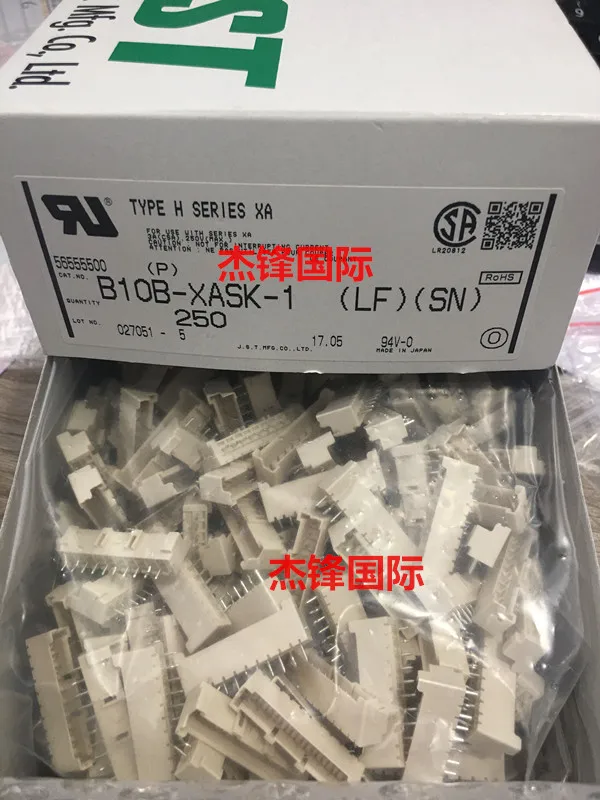 

20pcs/lot B10B-XASK-1 2.5MM legs width 10PIN 100% New