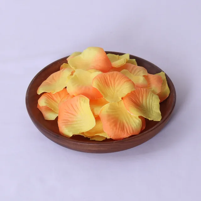 1000pcs Simulation Rose Petal Colorful Silk Rose Artificial Petals