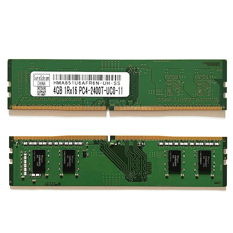 4GB 1R×16 PC4-2400T×100枚 SK Hynix 4gb Pc4-2400t Ddr4 Desktop Memory Hma851u6afr6n-uh