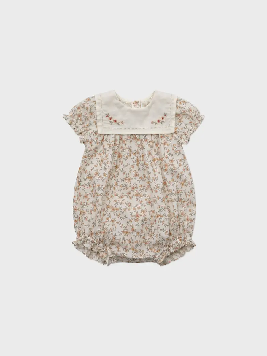Summer Baby Girl Lace Romper 6