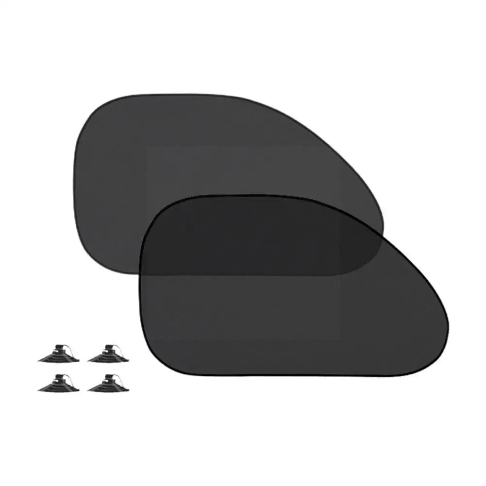 

Car Sunshade Covers Sun UV Protection Universal Auto Mesh Rear Black Protector Accessories Side Front Curtain Window X4B4