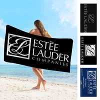 E-Estee Lauder Microfiber Blanket Quick Drying Beach Towels Oversized Printing Super Absorbent Pool Towel Blanket 1