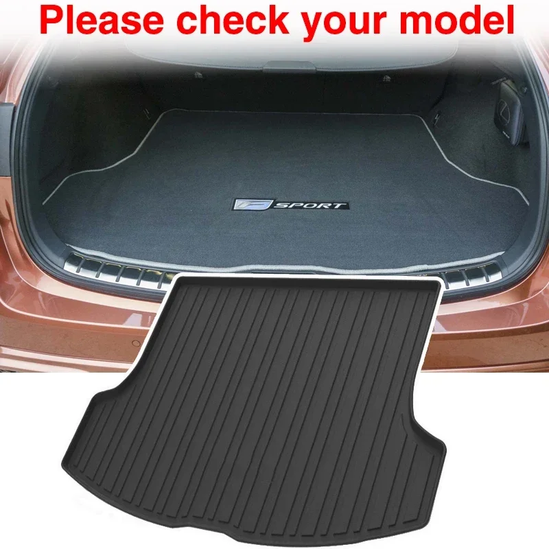 Custom Fit Cargo Liner For Lexus RX/RX350/RX350h/RX500h 2023-2025 - All Weather TPE Trunk Mat Protection