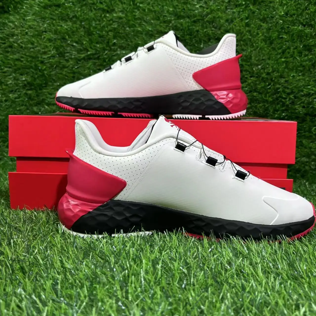 G/DRIVE Golf Shoes Men's Shoes Trendy Off-court Training Button Rotation Lightweight Waterproof Comfortable golf shoes