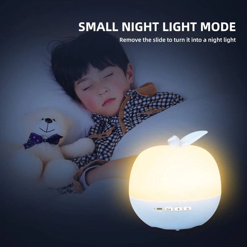 Magic rotating projection night light Bluetooth audio music box USB charging three-color magic star light