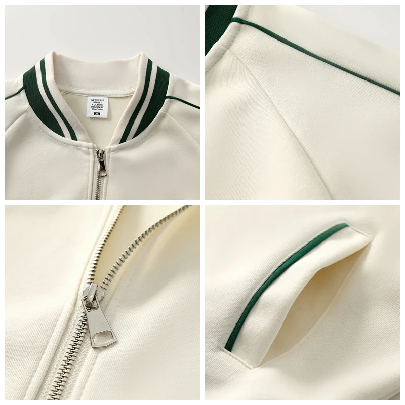 Customized High Quality Long Sleeve Baseball Jackets Personalize Design Logo Brand Printing Tailor Made Jackets For Man & Woman - Image 2