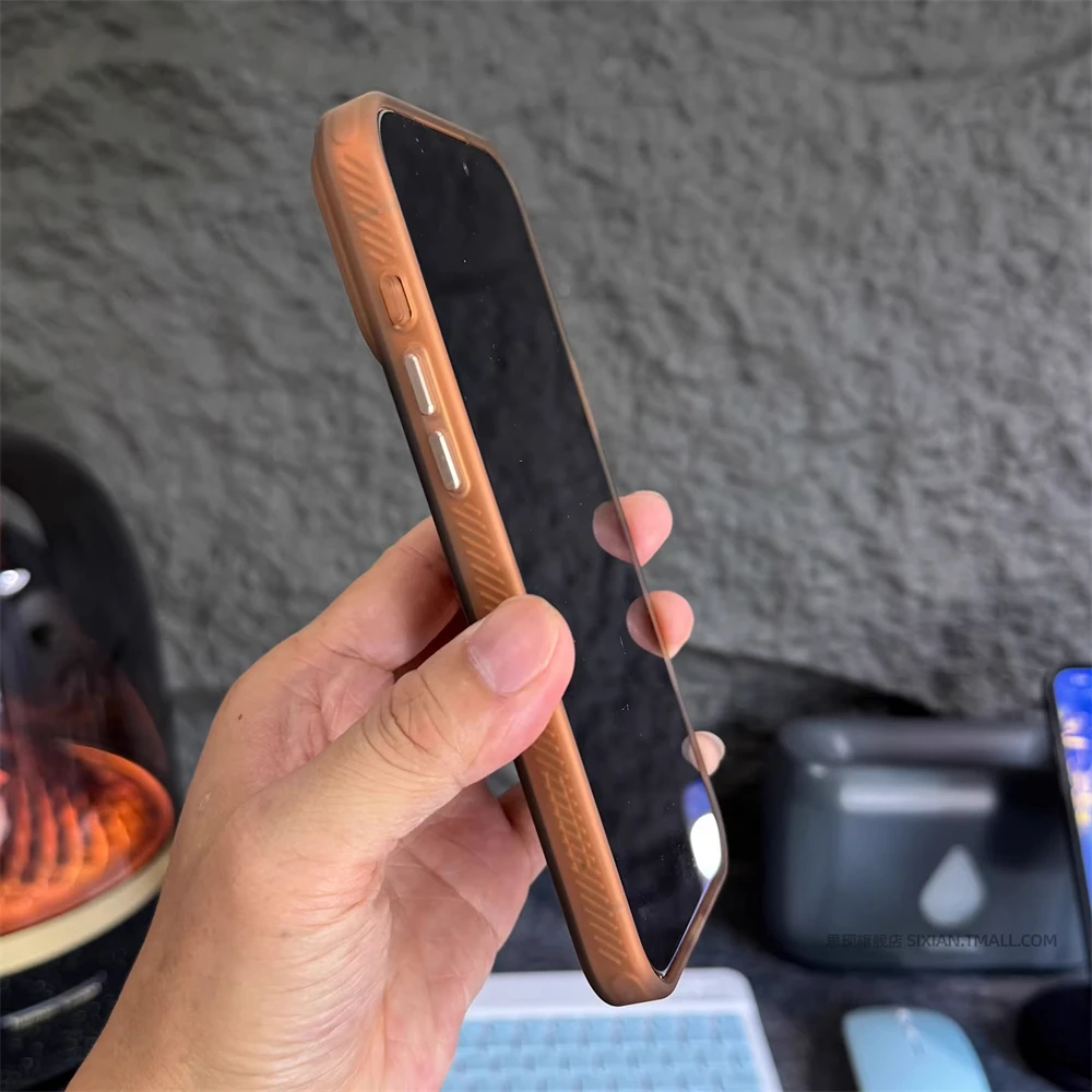 Luxury Corrugated 3D Stripes Matte Shockproof Silicone Case
