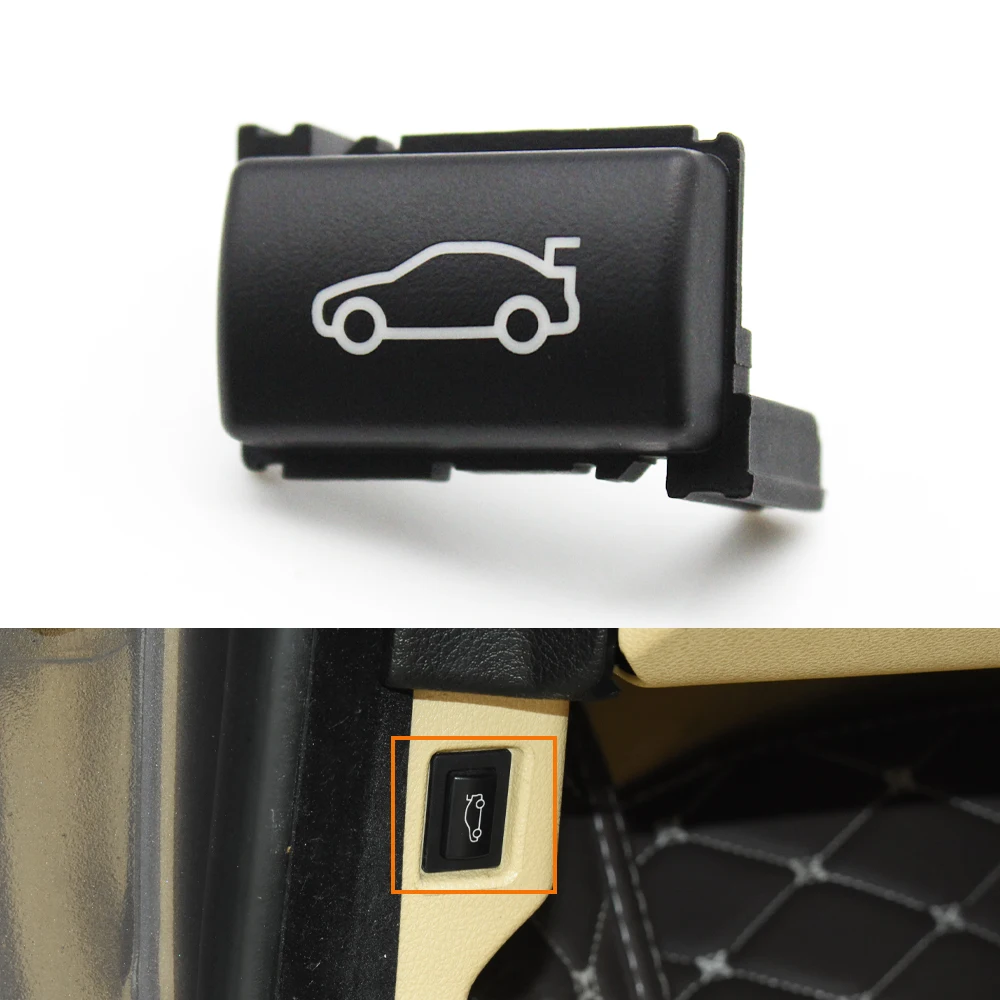 Tailgate Rear Rrunk Switch Button Cover For BMW X1 X3 Z4 Series E81 E82 E84 E90 F10 F11 F01 F02