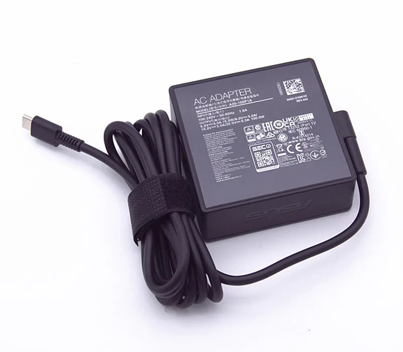 A20-100P1A 20V 5A 100W USB Type-C USB-C PD 고속 노트북 AC 어댑터 전원 충전기 (ASUS ROG Flow X13 GV301 Z13 GZ301 호환)